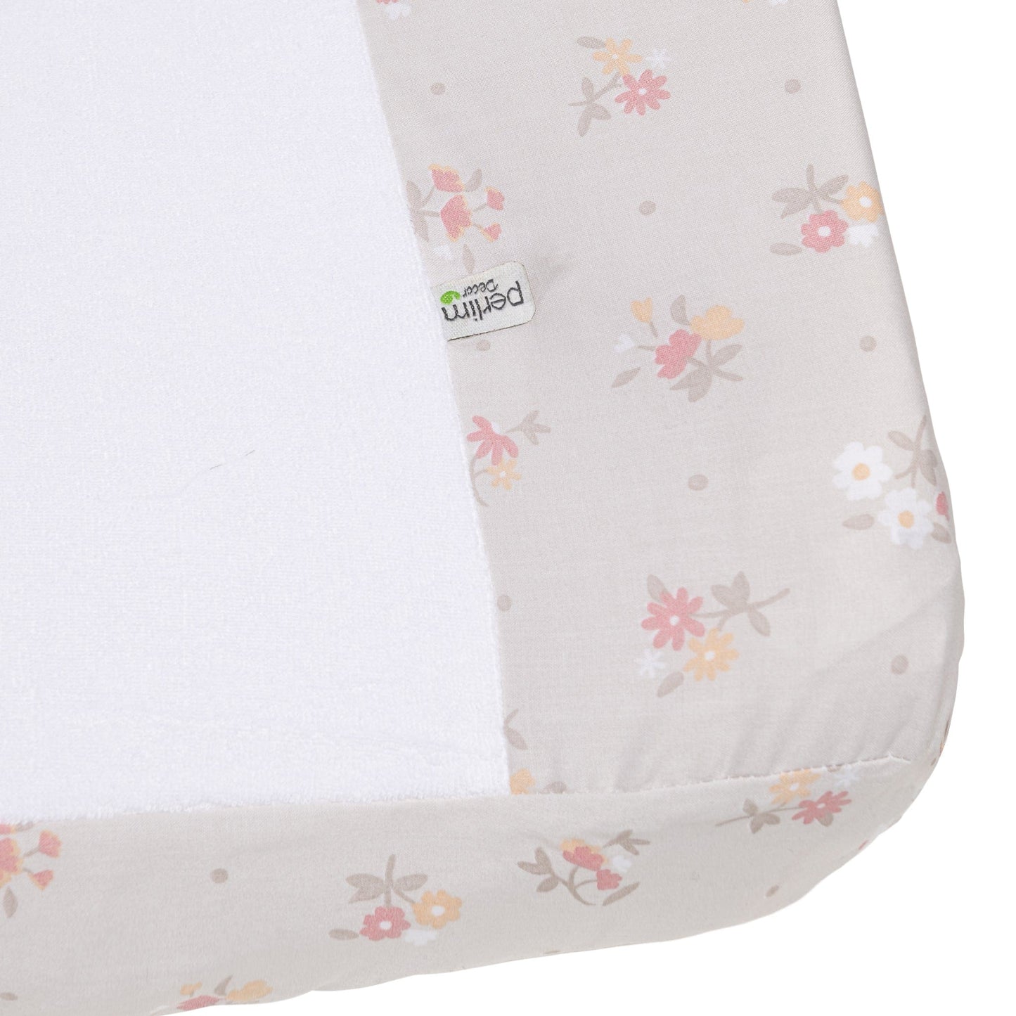 Change pad cover - Flowers