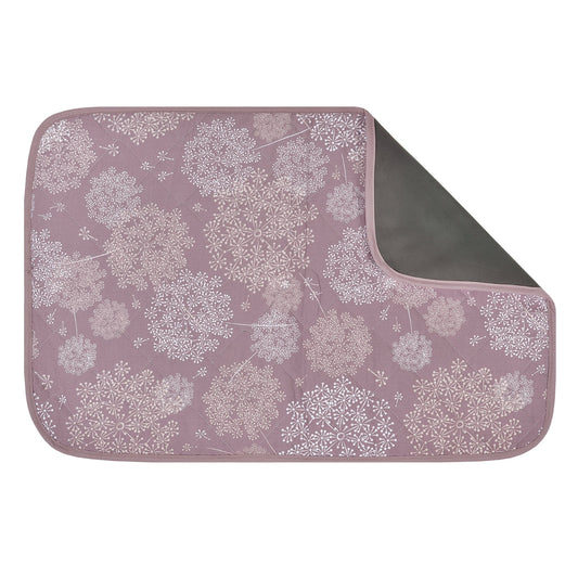 Waterproof quilted chaging pad - Dandelion (no packaging)