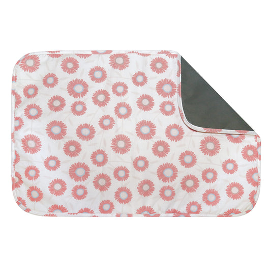 Waterproof changing pad - Lillies (no packaging)