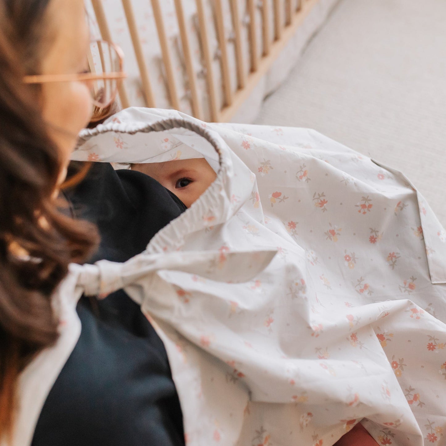 Breastfeeding cover - Flowers