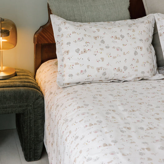 Housse de couette 39" + cache-oreiller - Ours