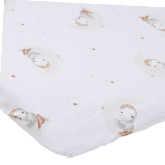Playpen Fitted Sheet - Owls