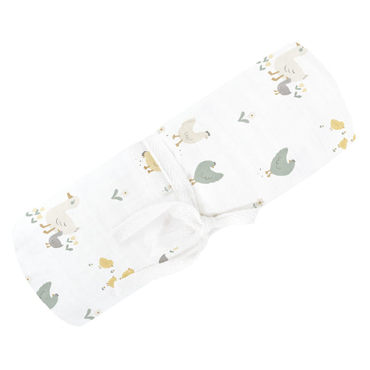 Cotton muslin swaddle - Hens