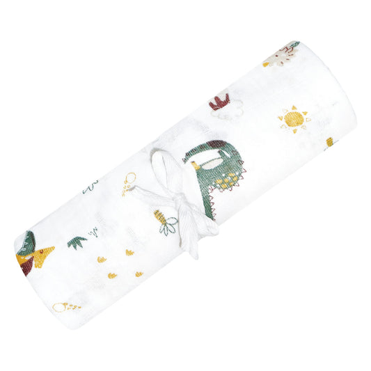 Cotton muslin swaddle - Prehistorical