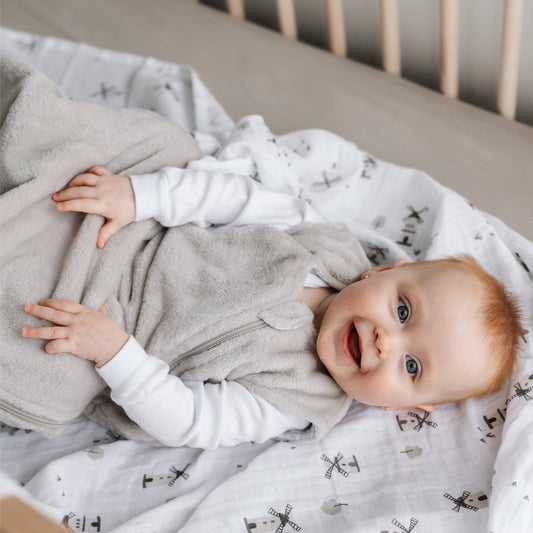 Cotton muslin swaddle - Mills