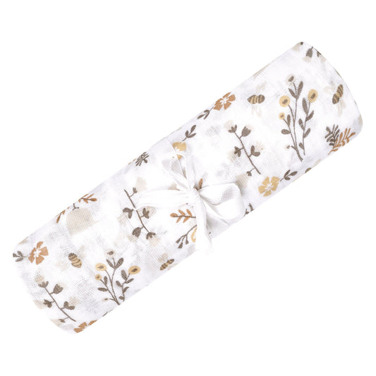 Cotton muslin swaddle - Bees