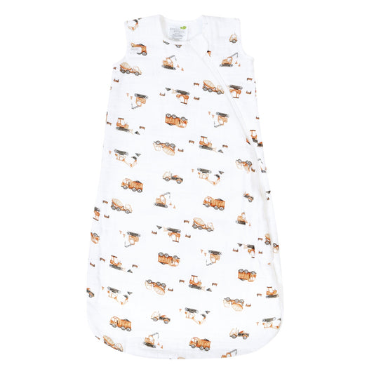 Cotton muslin sleep sack - Construction (0.7 tog)