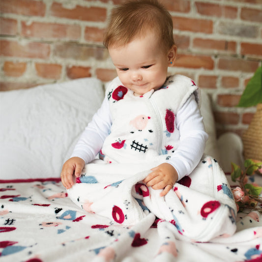 Plush sleep sack - Farm (1.5 togs)