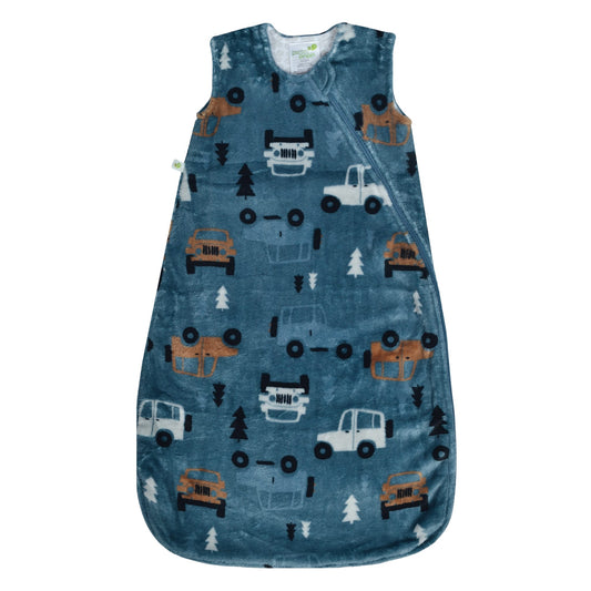 Plush sleep sack - Trucks (1.5 togs)