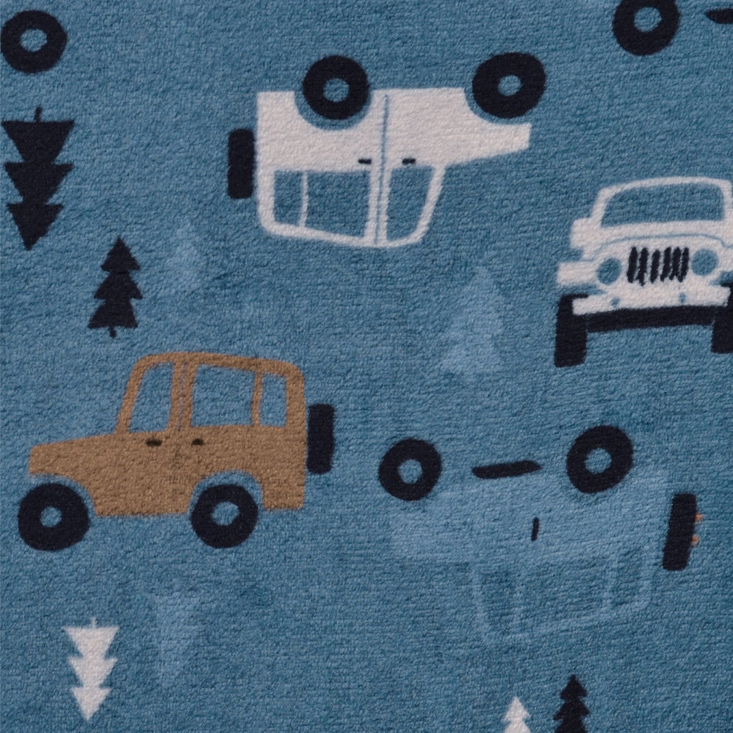 Sac de nuit en peluche - Trucks (1.5 Togs)