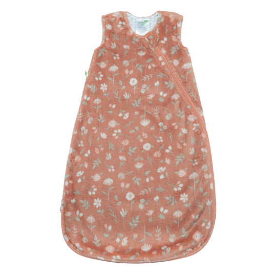 Plush sleep bag - Flowers (1.5 togs)