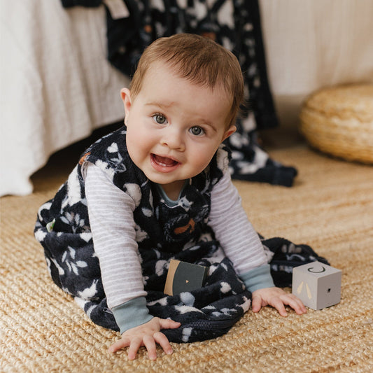 Plush sleep sack - Forest (1.5 togs)