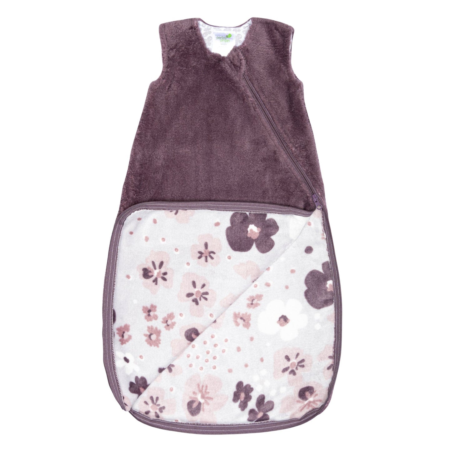 Sac de nuit en peluche - Raisin uni (1.5 Togs)