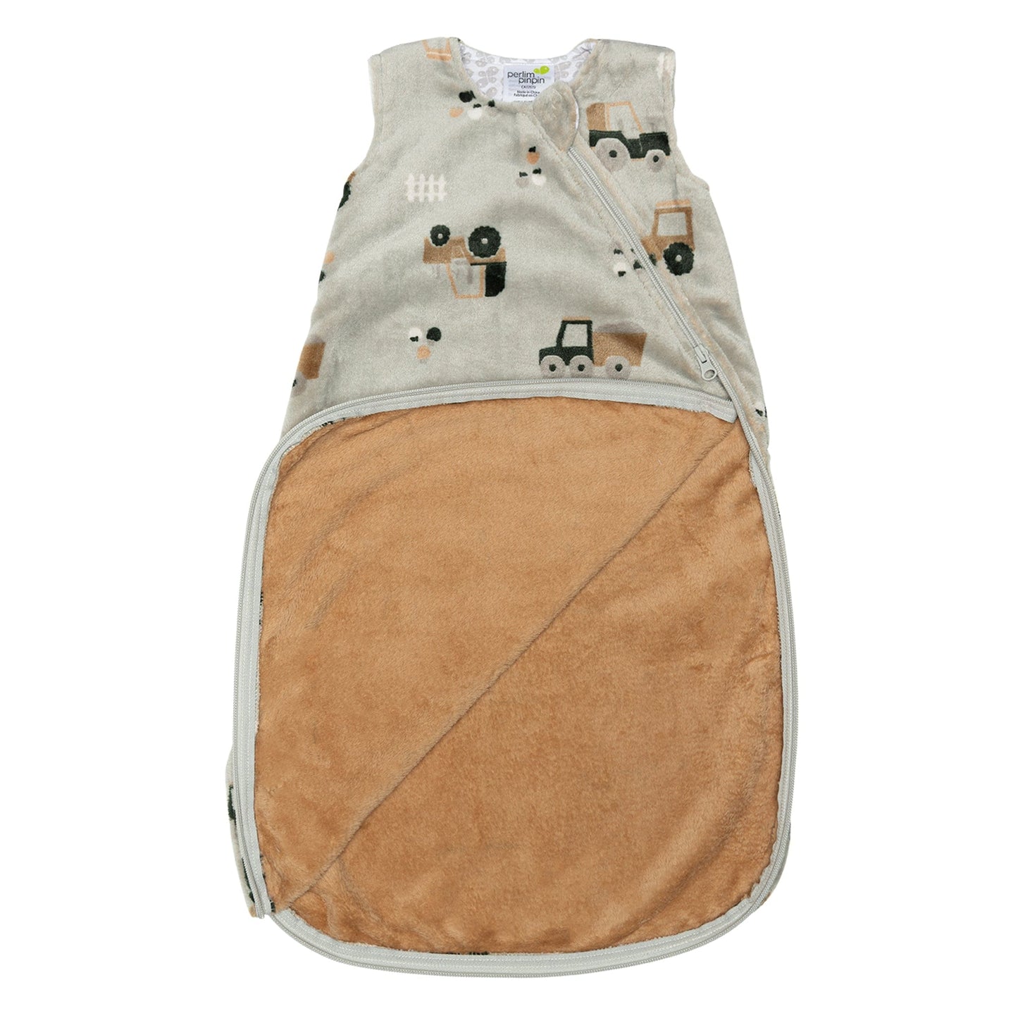 Sac de nuit en peluche - Tracteurs (1.5 Togs)
