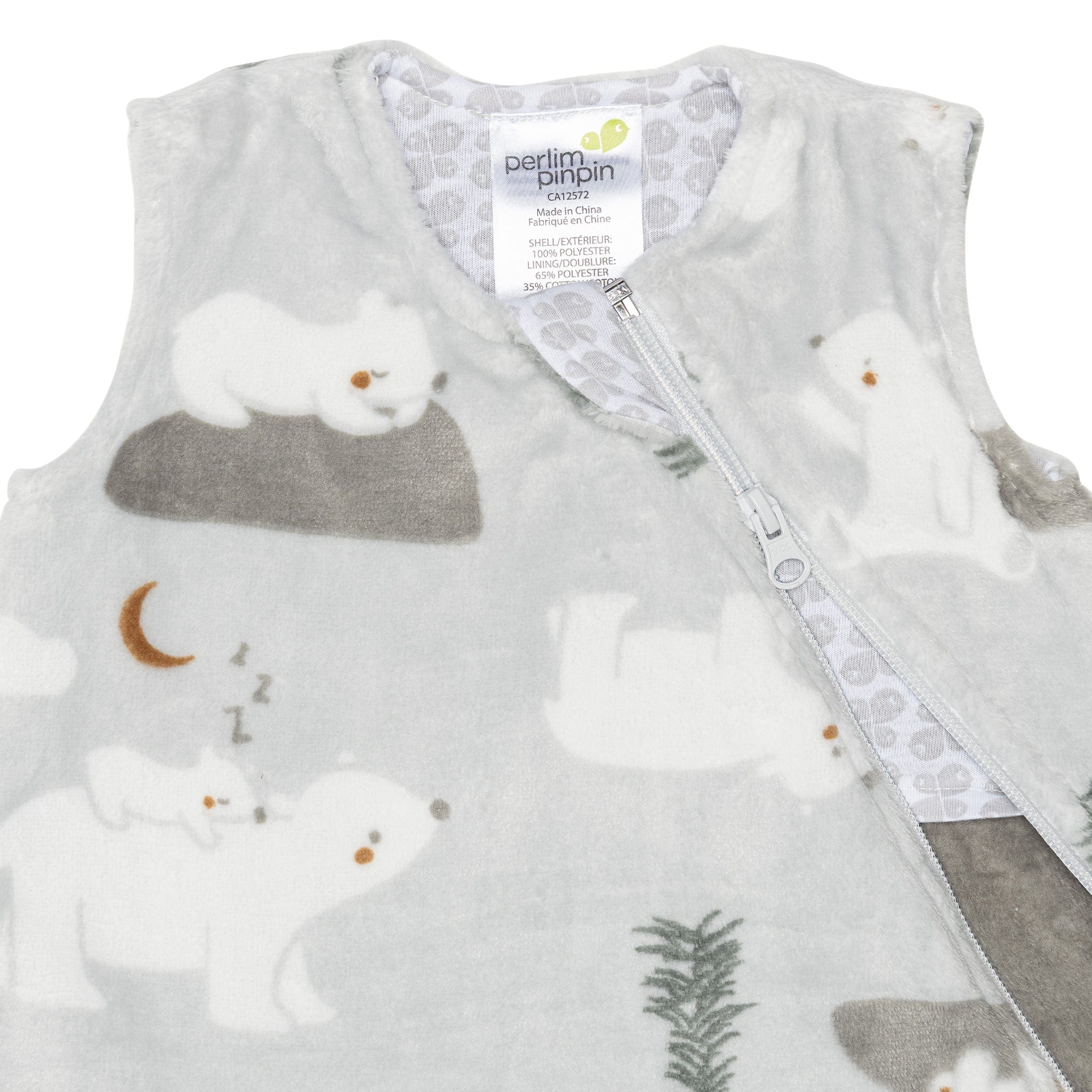 Plush sleep sack - Bears (1.5 togs)