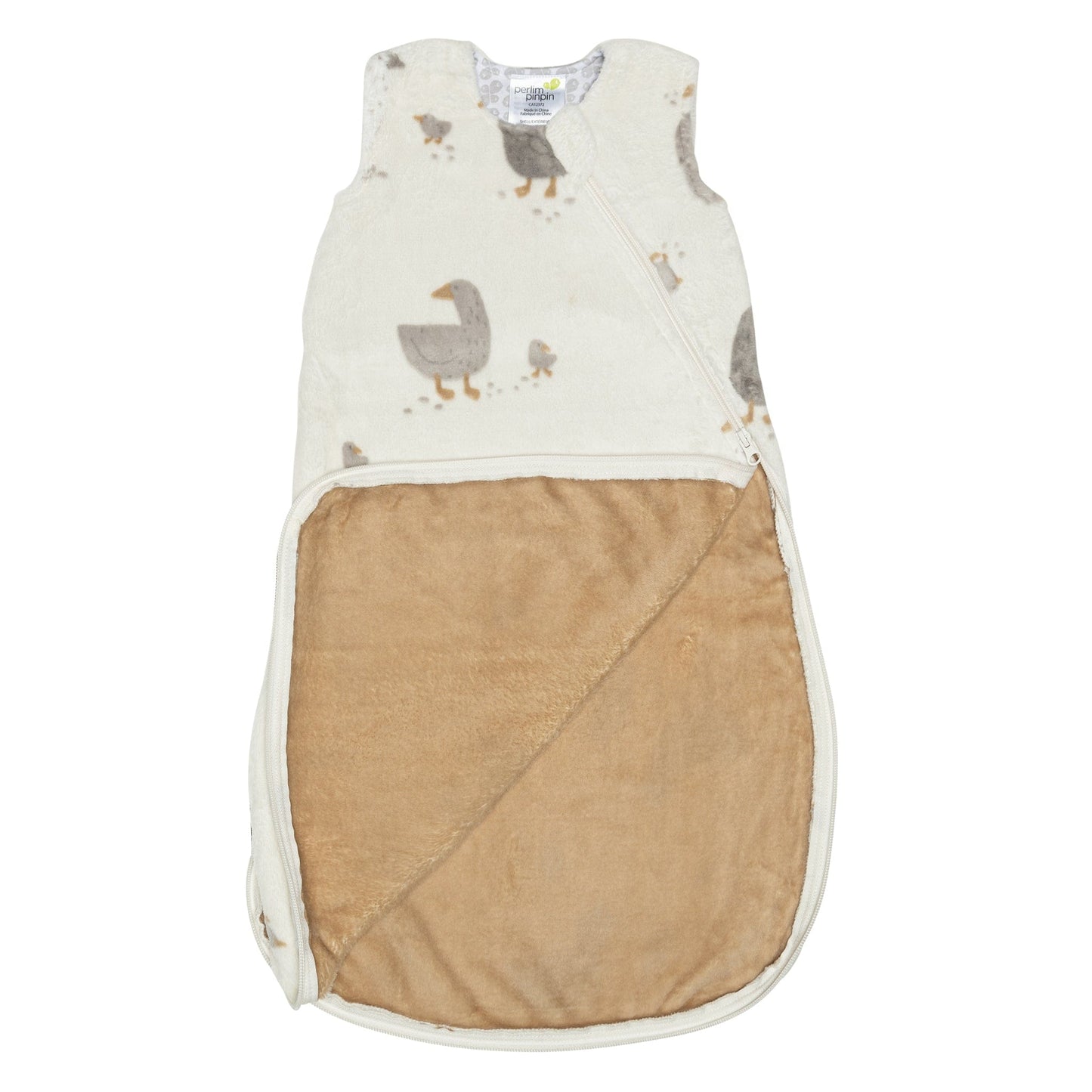 Sac de nuit en peluche - Oies (1.5 Togs)