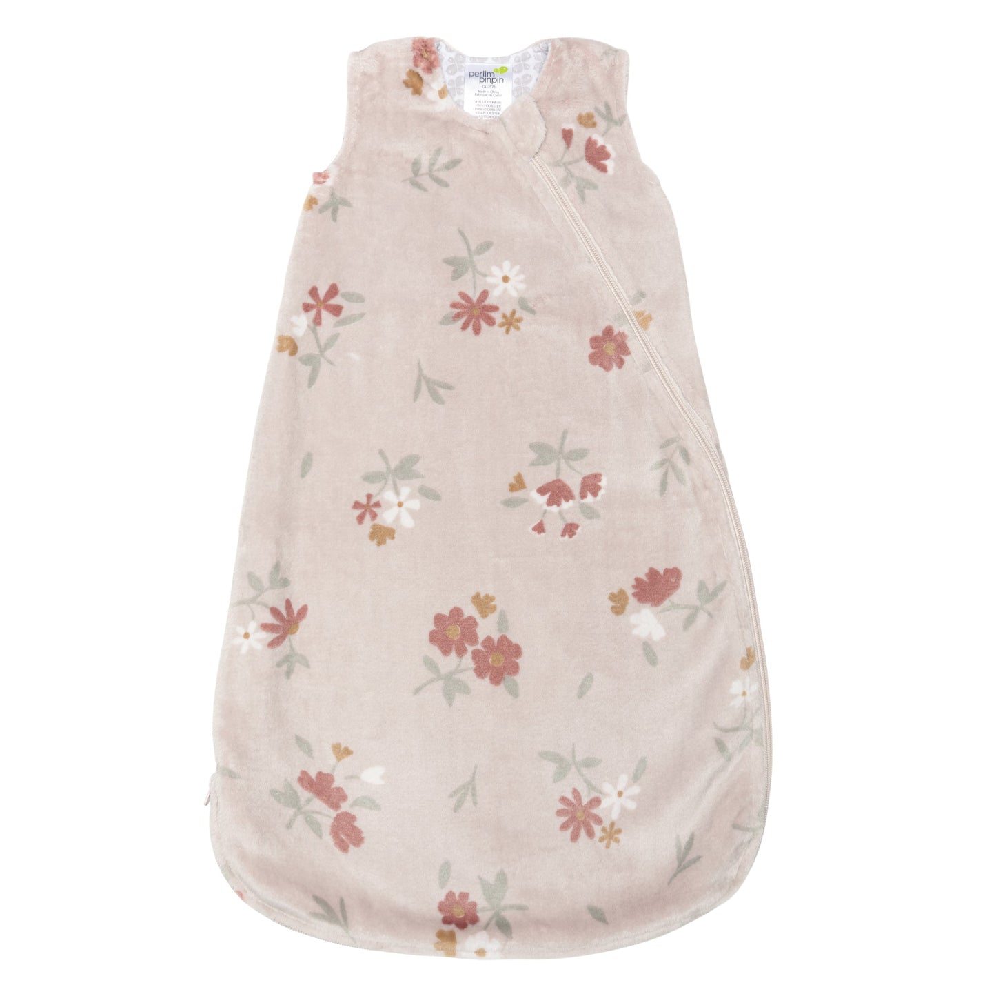 Sac de nuit en peluche - Floral (1.5 Togs)