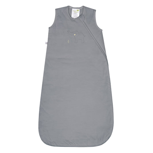 Quilted cotton sleep sack - Gray Elephant (1.0 tog)