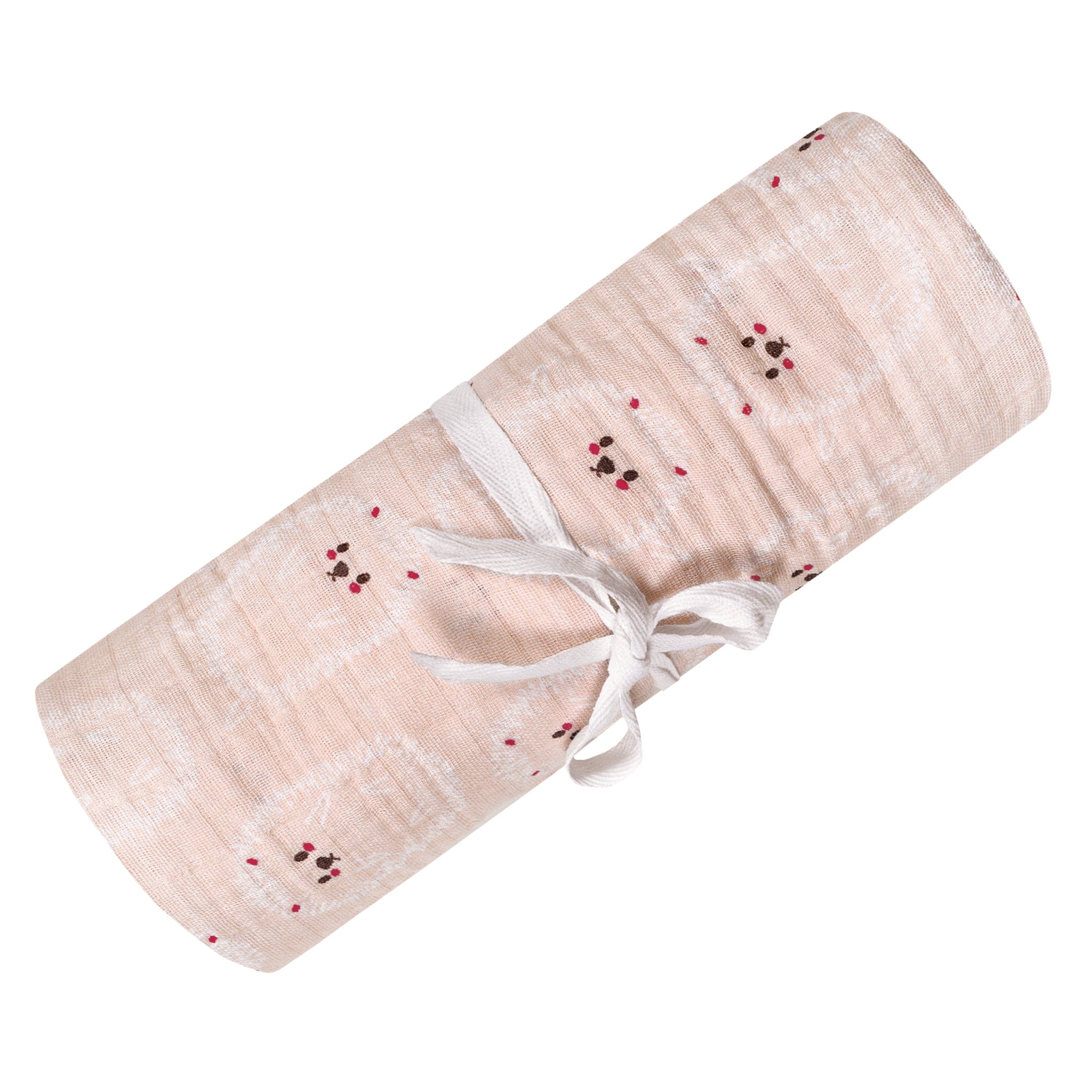 Cotton muslin swaddle Hedgehogs Perlimpinpin