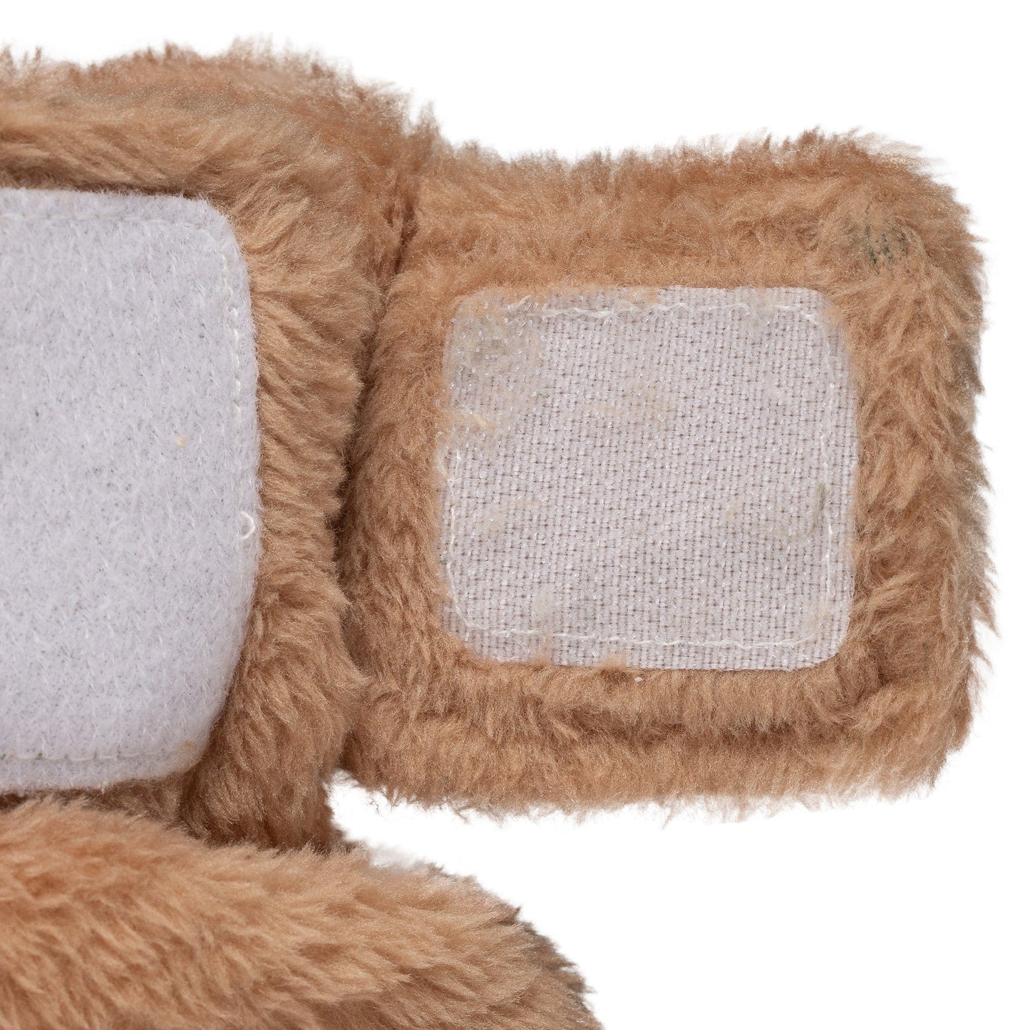 Pantoufles en peluche double épaisseur - Rouille