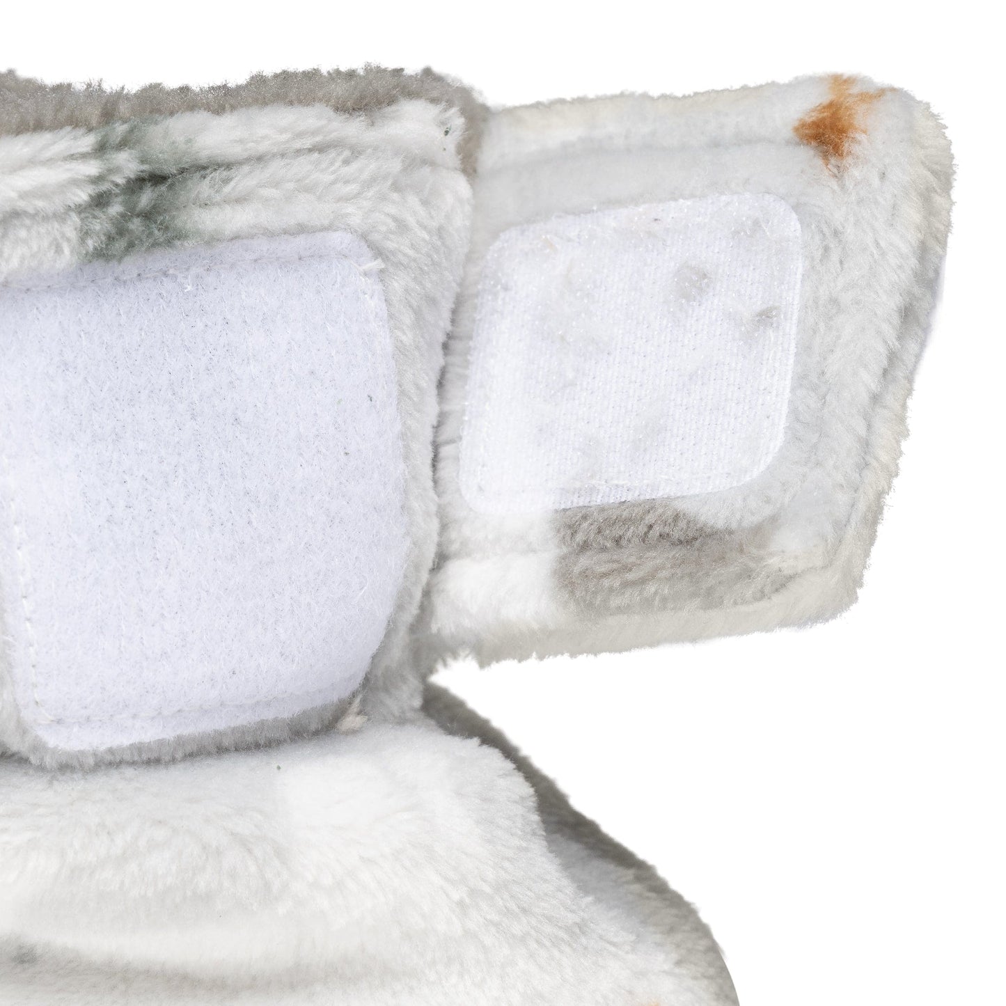 Pantoufles en peluche double épaisseur - Ours