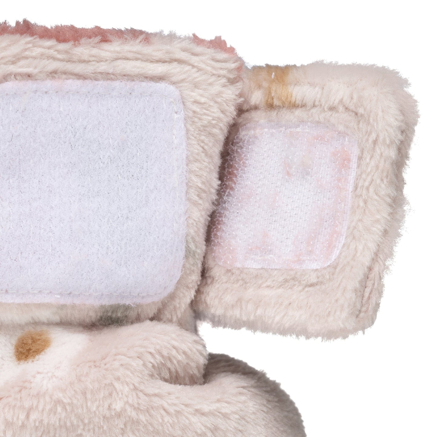 Pantoufles en peluche double épaisseur - Floral