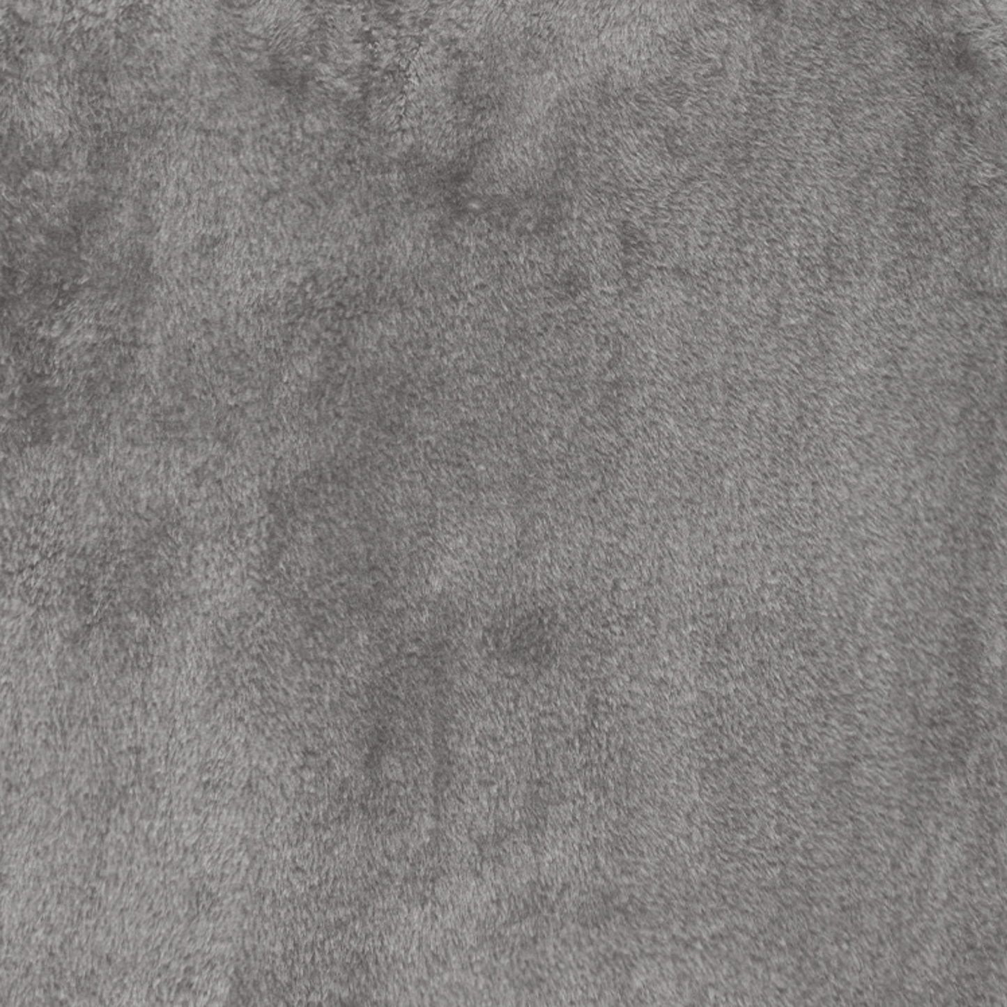 Pantoufles en peluche double épaisseur - Gris uni