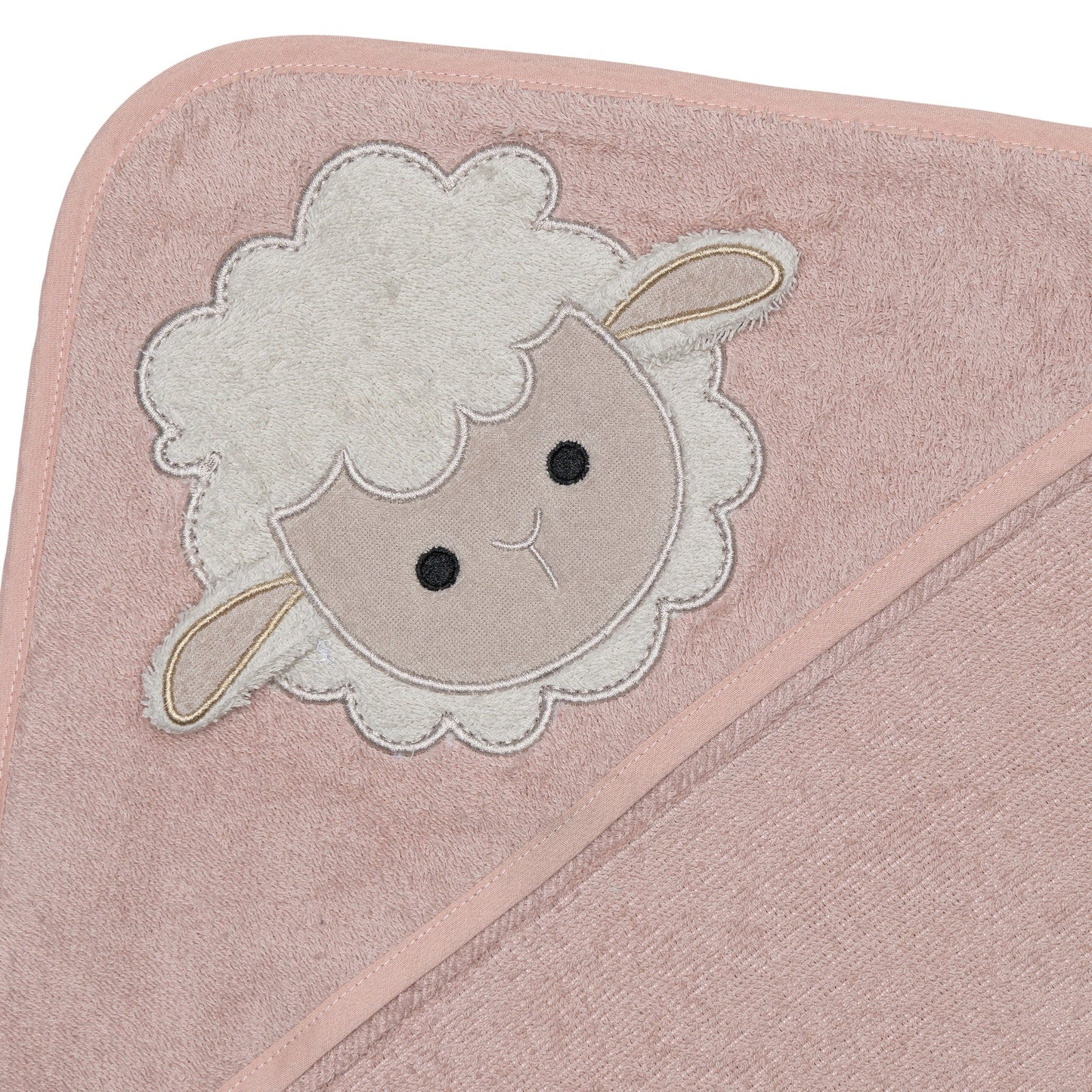 Serviette à capuchon pour bébé - Mouton
