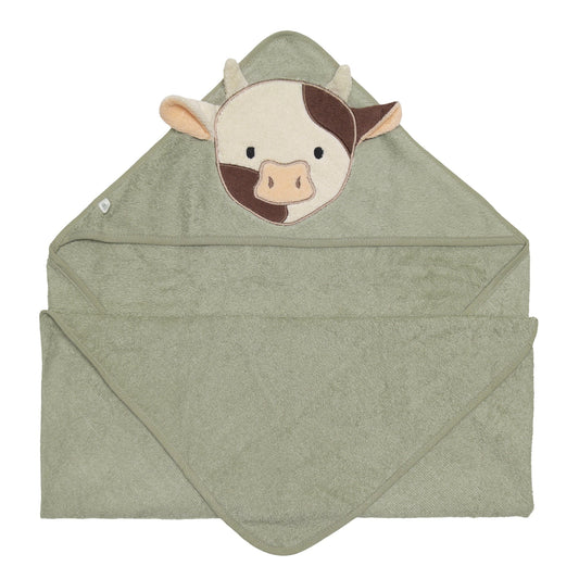 Baby hooded towel - Cow