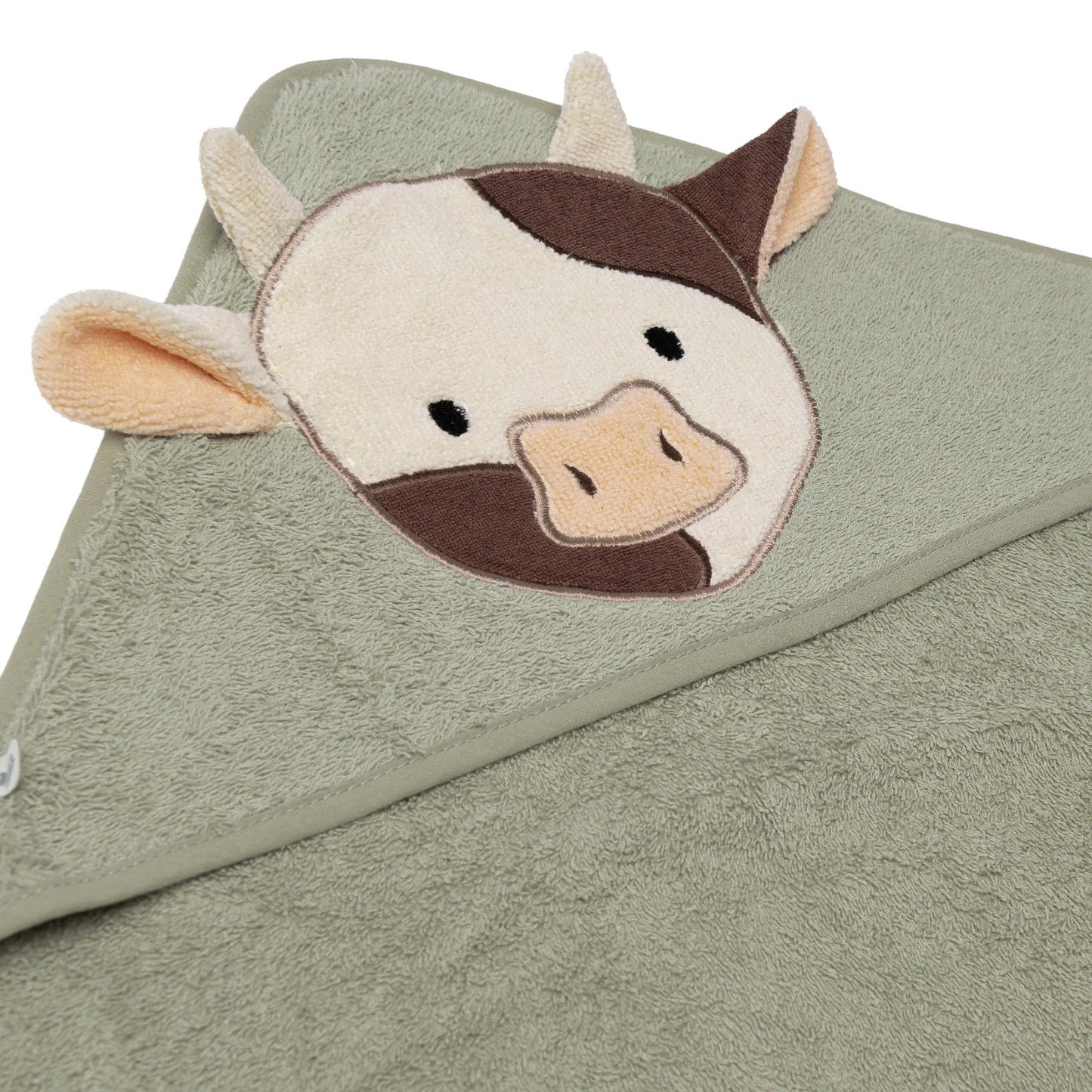 Baby hooded towel - Cow