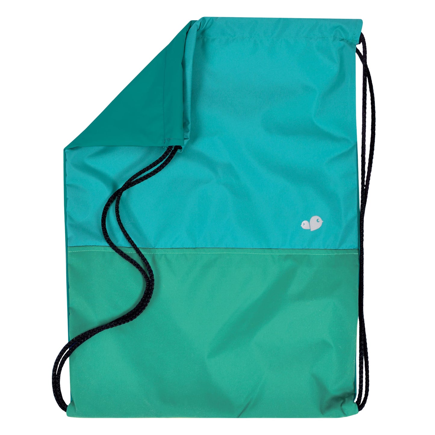Shoe bag - Azur, Aqua & Sarcelle Color Block