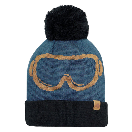 Acrylic hat with fleece lining - Night, Cumin & Black