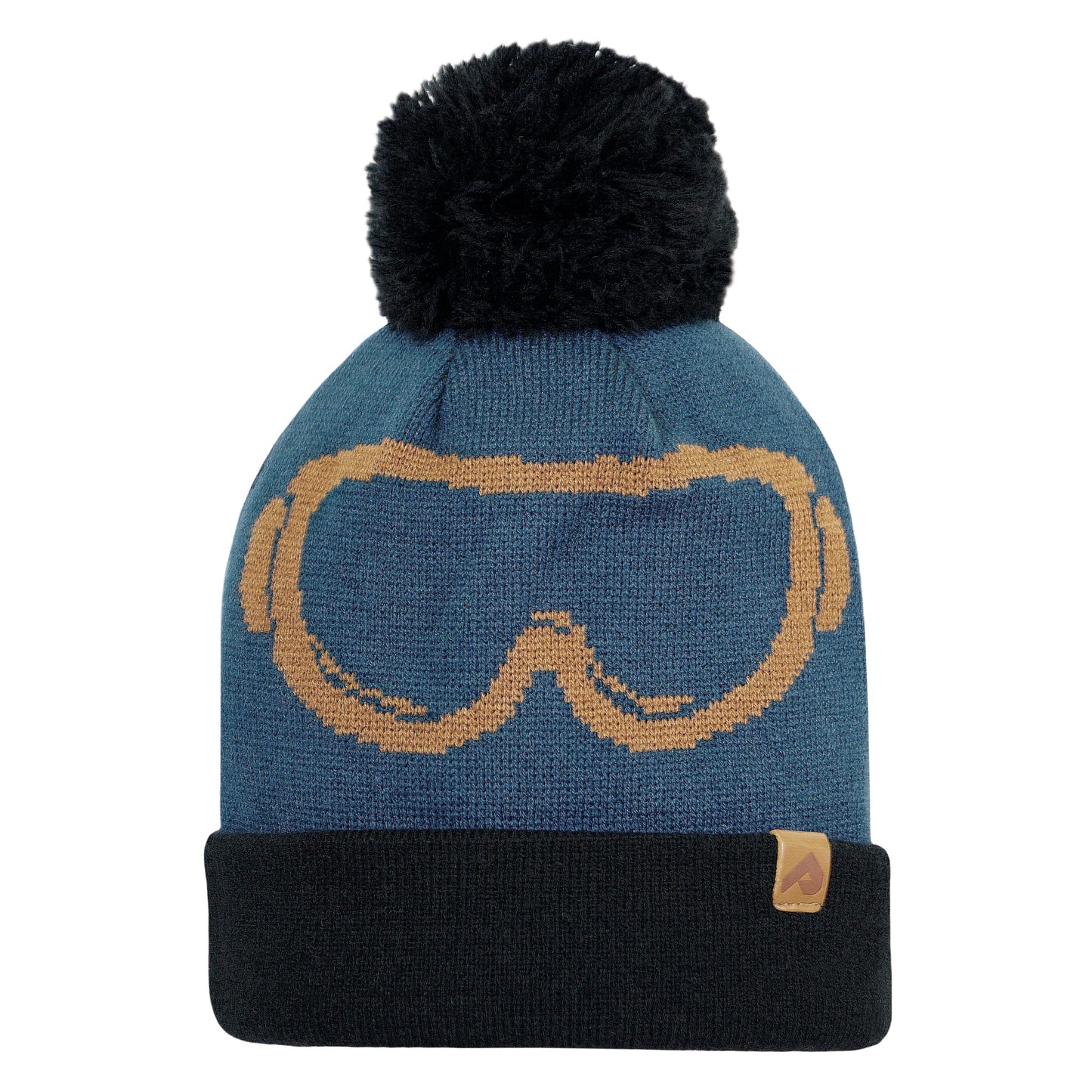 Acrylic hat with fleece lining - Night, Cumin & Black