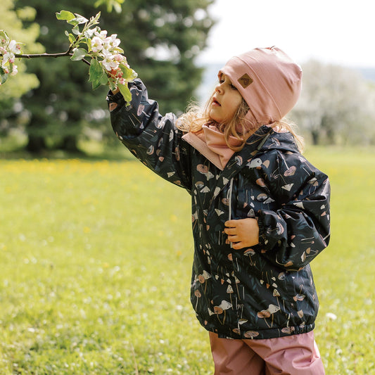 Ensemble 2 pièces mi-saison pour fille - Champignons