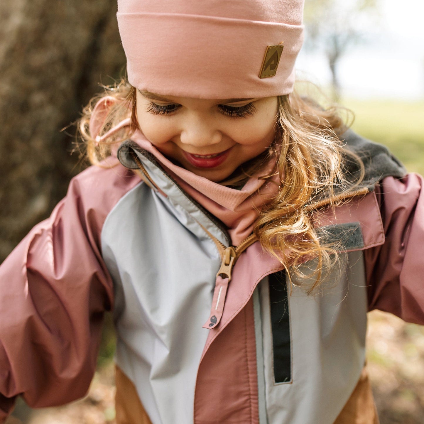 Ensemble 2 pièces mi-saison pour fille - Tulipe, fumé, miel & onyx