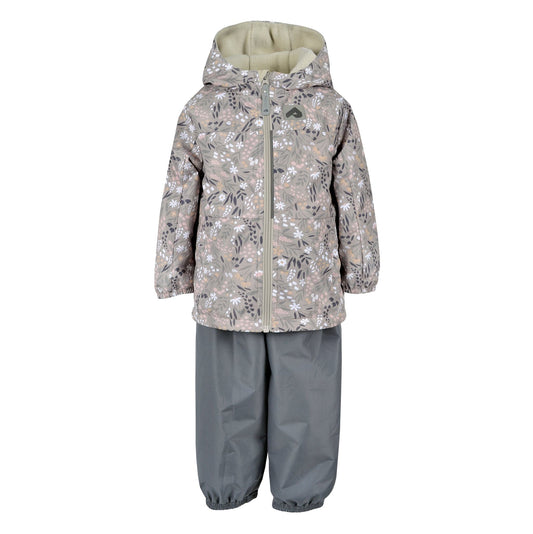 Ensemble 2 pièces mi-saison pour fille - Floral