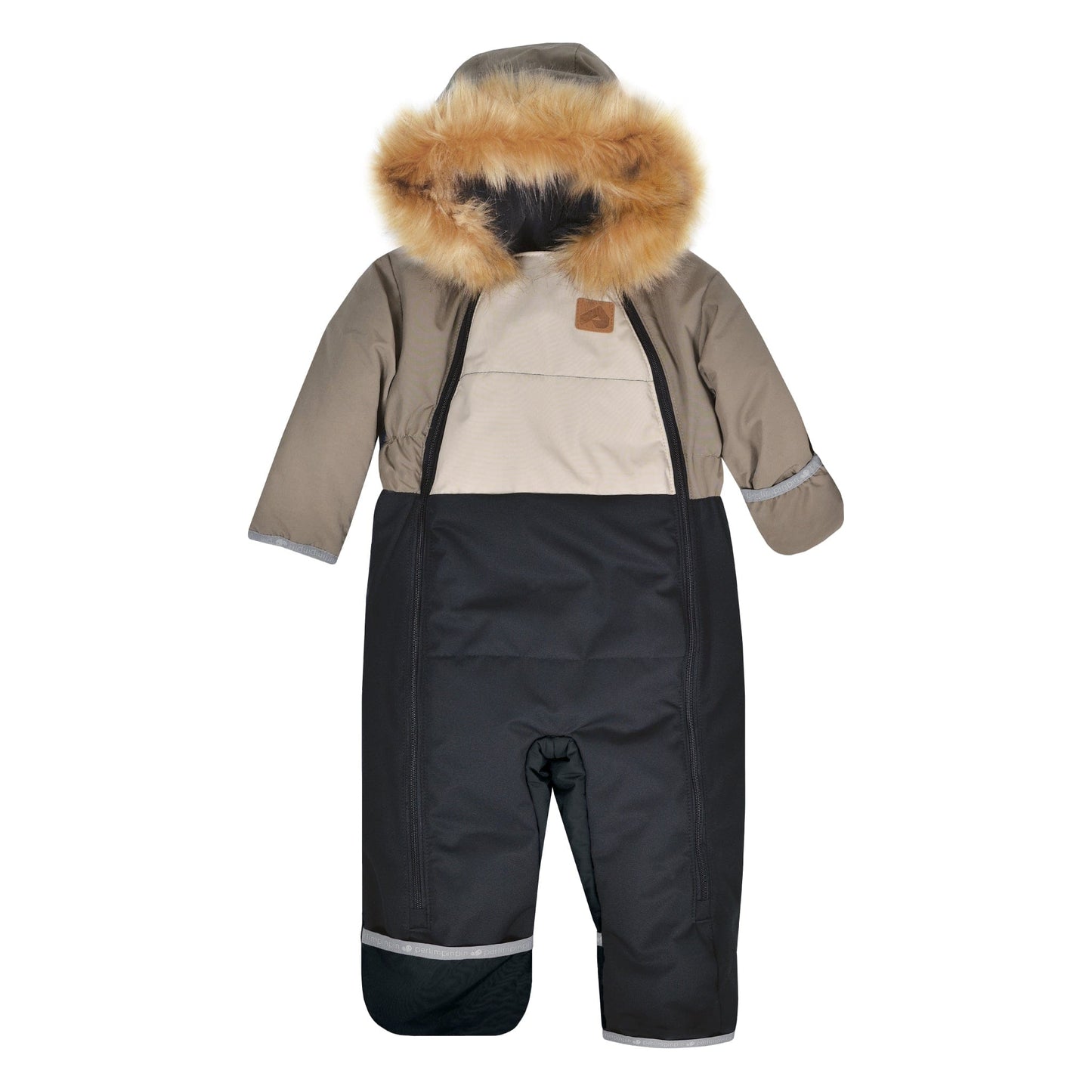 Habit de neige 1 pièce pour bébé - Noir, Kaki et Beige