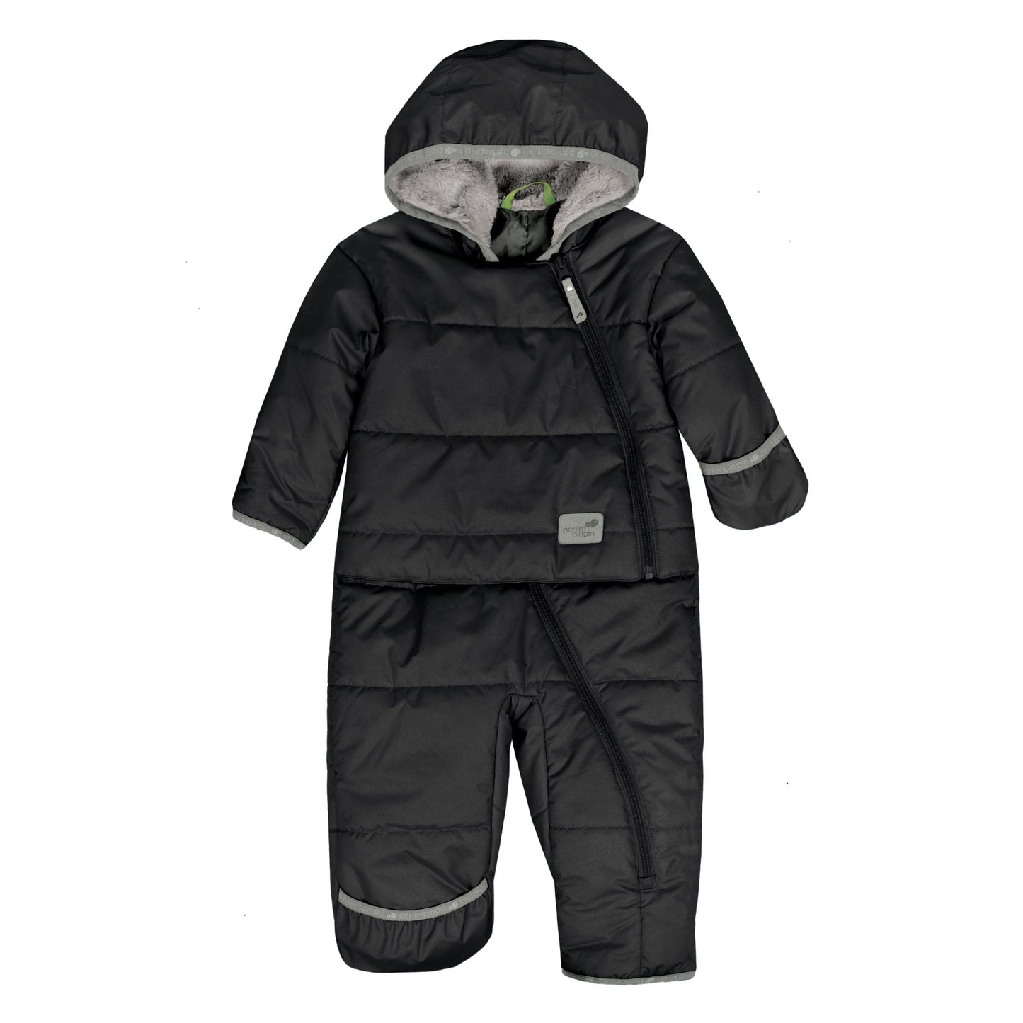 Habit de neige 1 pièce pour bébé - Noir