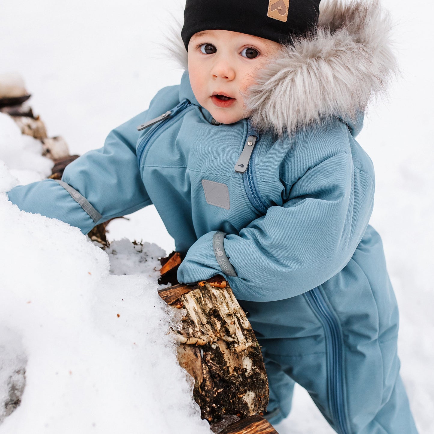 Habit de neige 1 pièce pour bébé - Glacier