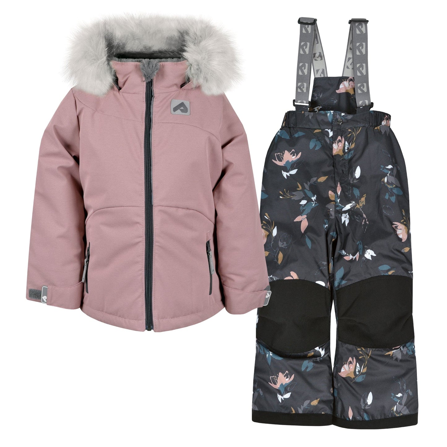 Two piece kid snowsuit - Peony