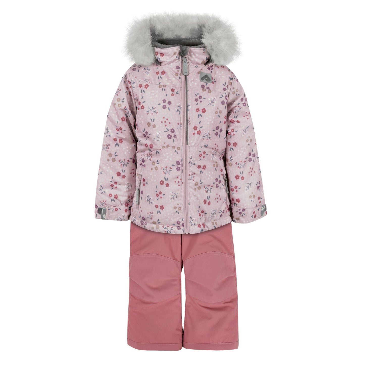 Two piece kid snowsuit - Floral