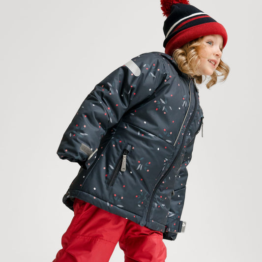 Two piece kid snowsuit - Petals