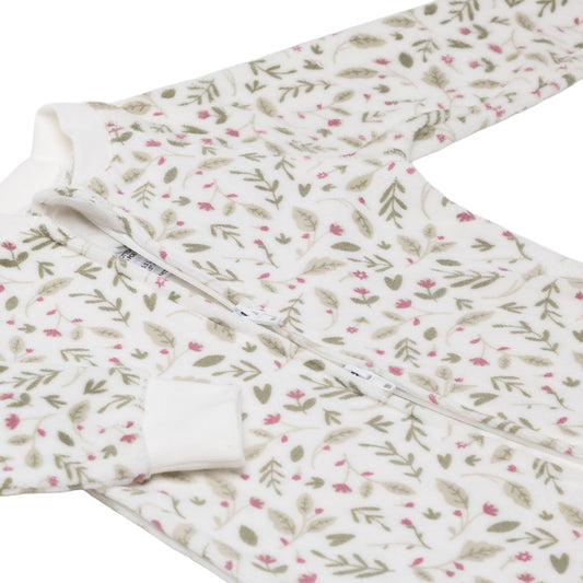 Velvet baby sleeper - Meadow