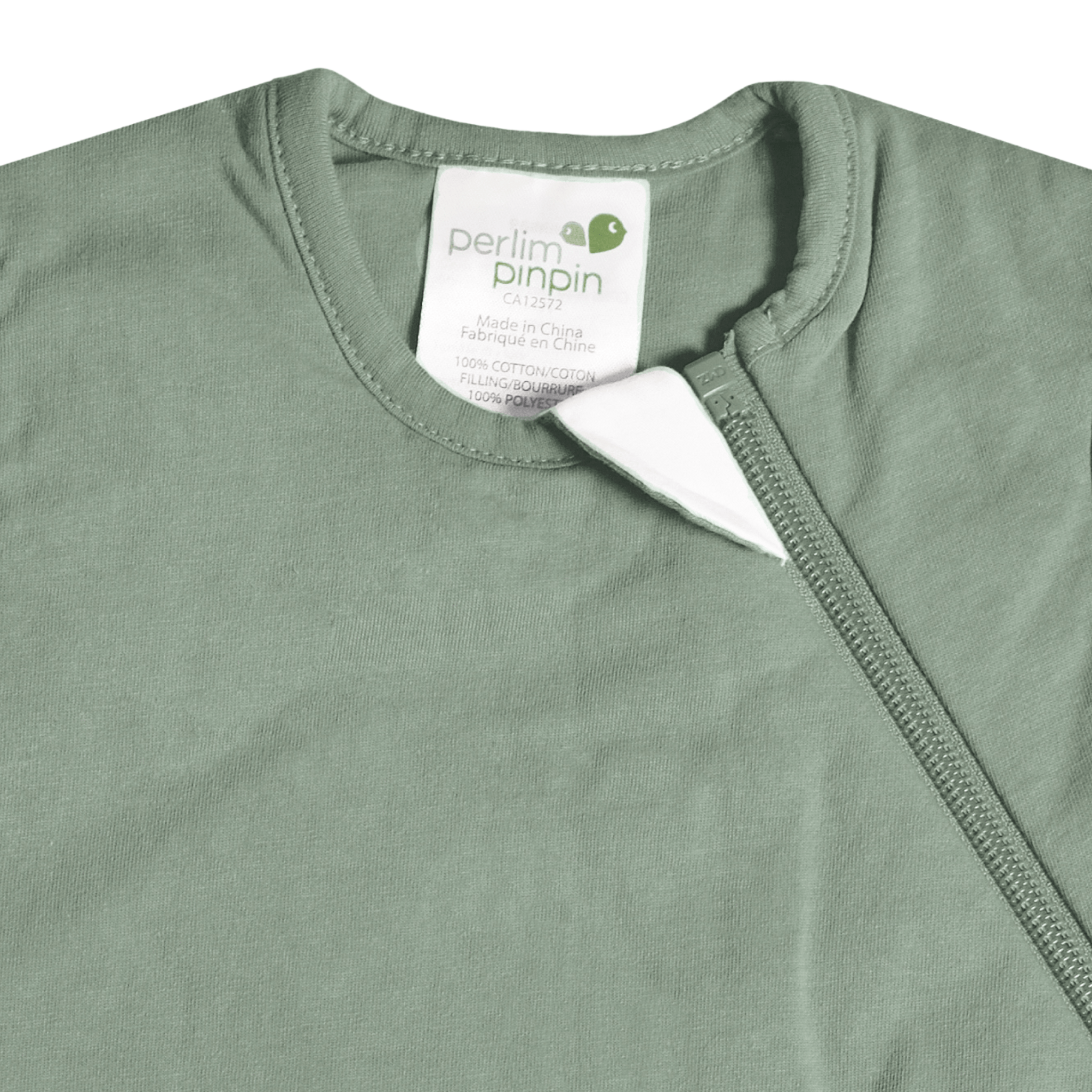 Bamboo newborn sleep sack - Hunter Green (1.0 tog)