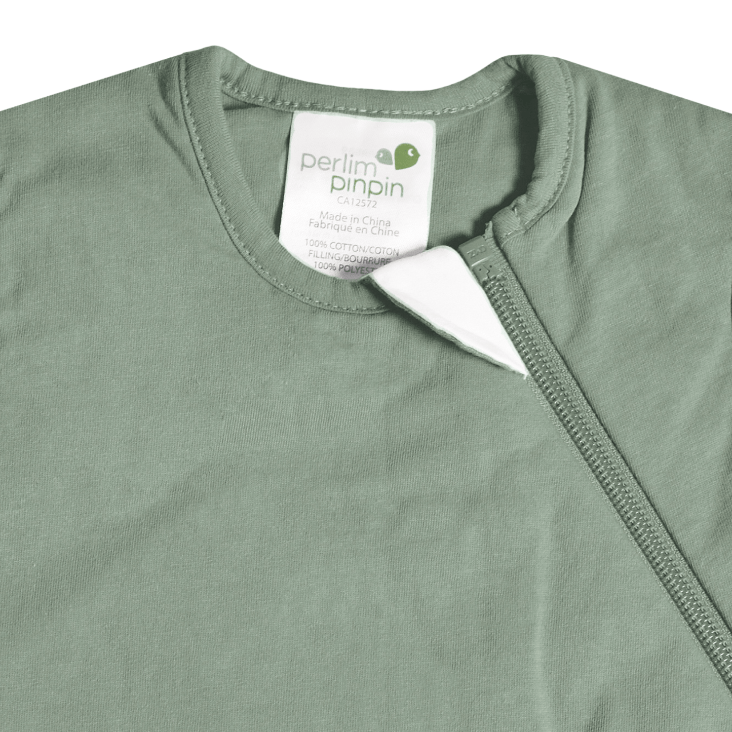 Bamboo newborn sleep sack - Hunter Green (1.0 tog)