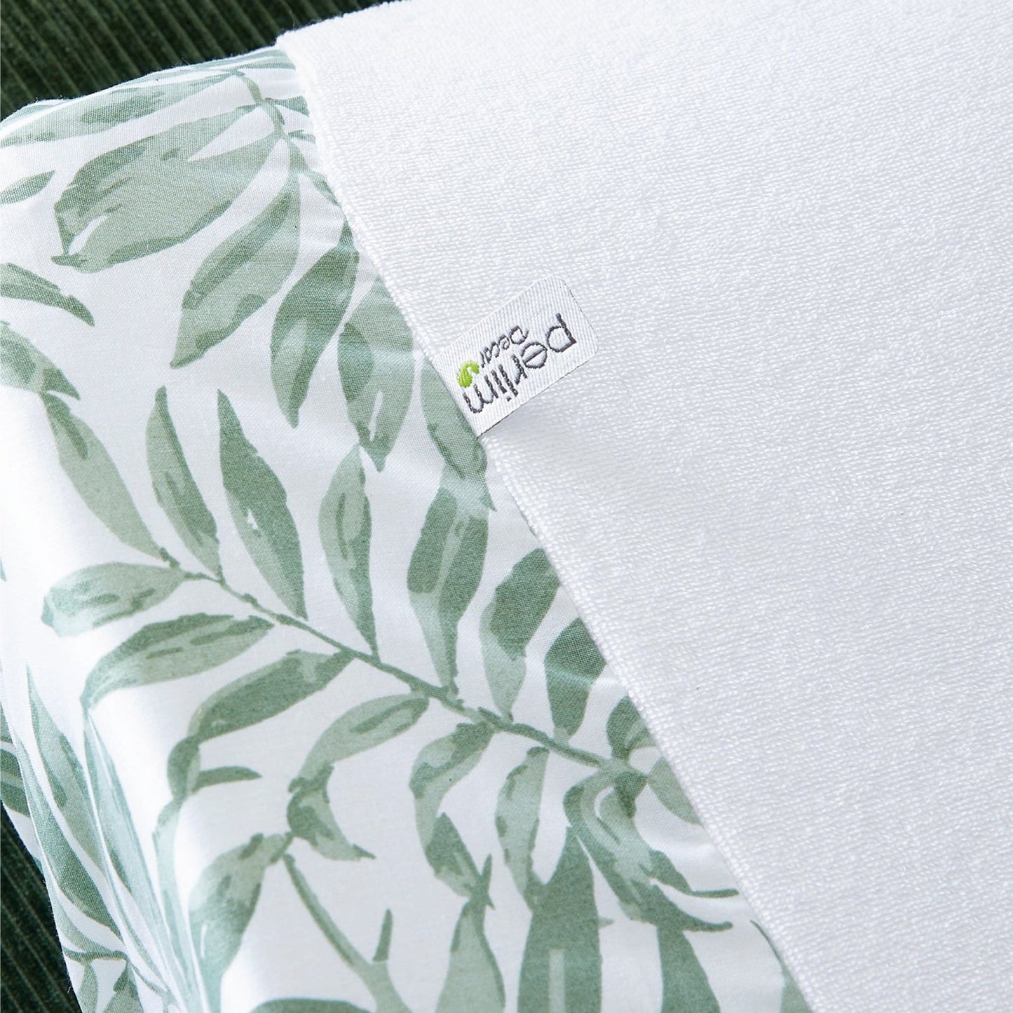 Housse matelas à langer - Vert tropical