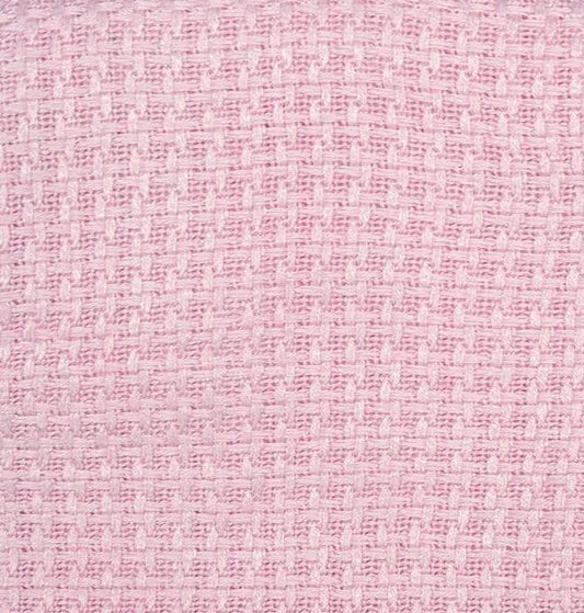 Bamboo knitted blanket - pink