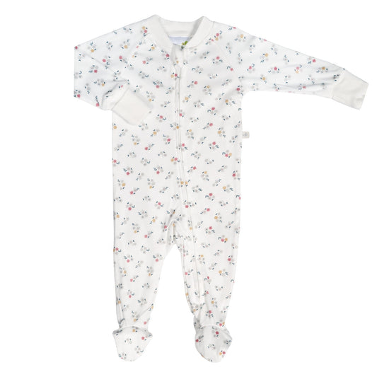 Pyjama pour bébé en bambou - Floral