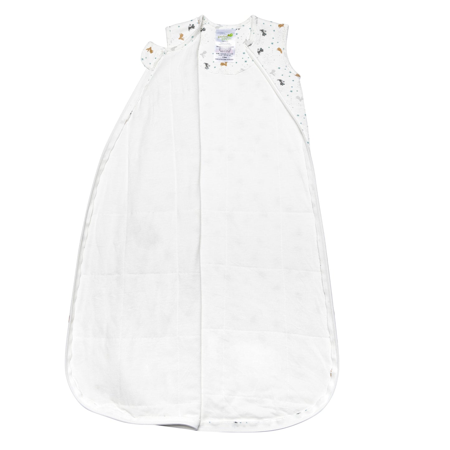 Quilted bamboo sleep sack - Mice (2.5 togs)