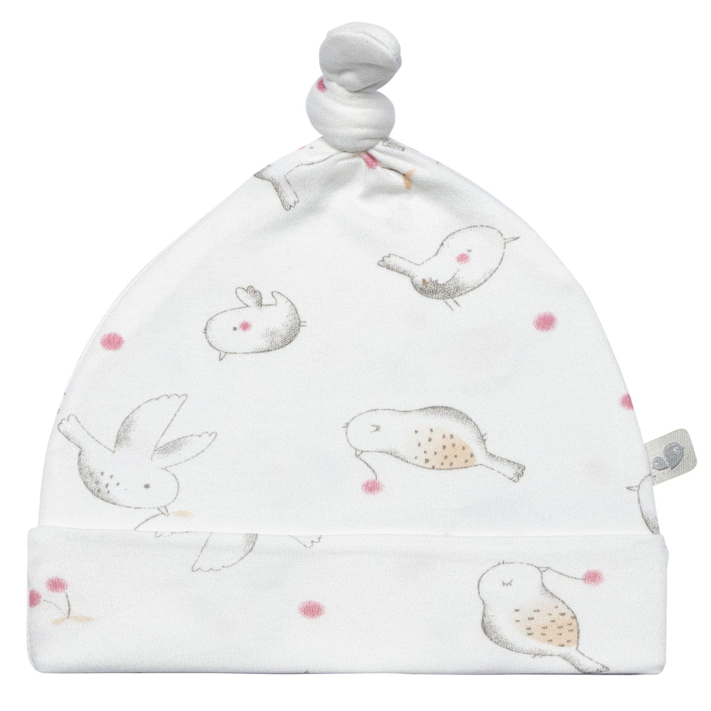 Newborn bamboo knotted hat - Flickers